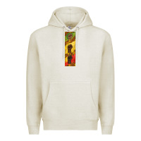 Oatmeal Heather juneteenth pen wrap Premium Hoodie - BarkalooDesign