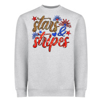 Stars And Stripes Heavyweight Sweatshirt | Teevron