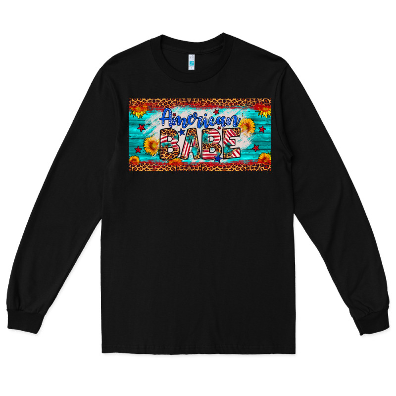American Babe Long Sleeve Tee by Artiststas | Teevron