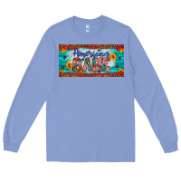 Colony Blue american babe Long Sleeve Tee - Artiststas