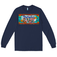 Navy american babe Long Sleeve Tee - Artiststas