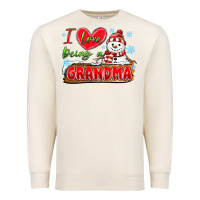 Sandshell i love being a grandma Premium Sweatshirt - MaliasSmallBusiness