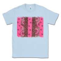 Dusty Blue ribbon brush stoke Classic Tee - JahusDesignShop