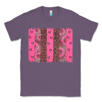 Lavender ribbon brush stoke Classic Tee - JahusDesignShop
