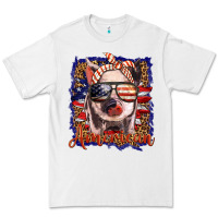 White amerıcan pig Premium Tee - BarkalooDesign