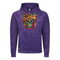 Cloud Purple mexican skeleton Vintage Hoodie - CTS Tumbler Store
