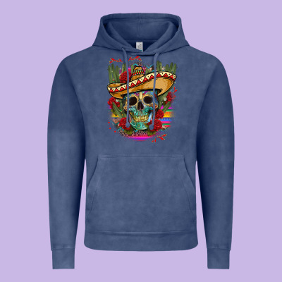 Mexican Skeleton Vintage Hoodie Designed By Cts Tumbler Store