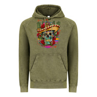 Vintage Olive mexican skeleton Vintage Hoodie - CTS Tumbler Store