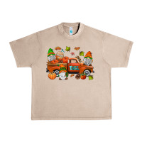 French Oak fall gnomes truck Urban Heavy Tee - AdoDesignShop