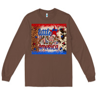 Chestnut little miss america Long Sleeve Tee - Artiststas