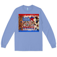 Colony Blue little miss america Long Sleeve Tee - Artiststas