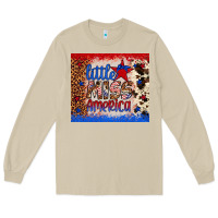 Mushroom little miss america Long Sleeve Tee - Artiststas