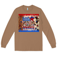 Toasted Coconut little miss america Long Sleeve Tee - Artiststas