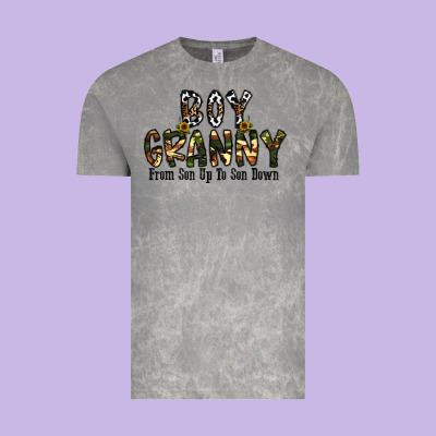 Boy Granny From Son Up To Sondown Vintage Tee Designed By Cowhidedigitalart