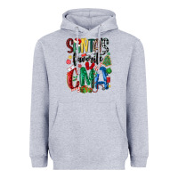 Heather Grey santas favorite cma nurse Heavyweight Hoodie - MaliasSmallBusiness