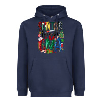 Navy santas favorite cma nurse Heavyweight Hoodie - MaliasSmallBusiness