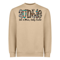 Mushroom auntie  like a mom, only cooler Heavyweight Sweatshirt - CowhideDigitalArt