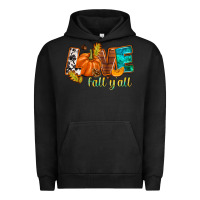 Pigment Black Love Fall y'all Urban Hoodie - NancyCooperArtShop