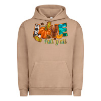 Pigment Burro Love Fall y'all Urban Hoodie - NancyCooperArtShop