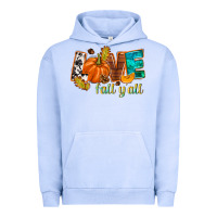 Pigment Grape Ice Love Fall y'all Urban Hoodie - NancyCooperArtShop