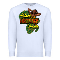 White black history month Premium Sweatshirt - NancyCooperArtShop