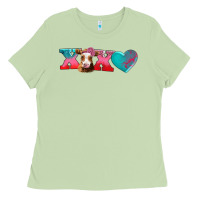 Matcha xoxo guarnsey cow Ladies Tee - AdoDesignShop