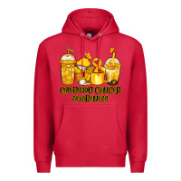Cardinal childhood cancer awareness coffee Premium Hoodie - Jasminsmagicworld