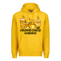 Lemon childhood cancer awareness coffee Premium Hoodie - Jasminsmagicworld