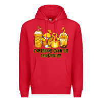 Red childhood cancer awareness coffee Premium Hoodie - Jasminsmagicworld