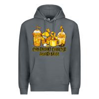 Rock childhood cancer awareness coffee Premium Hoodie - Jasminsmagicworld