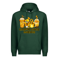 Sports Green childhood cancer awareness coffee Premium Hoodie - Jasminsmagicworld