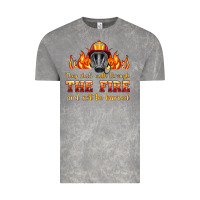 Cloud Rock the fire with firefighter air mask Vintage Tee - HRA Design Shop