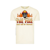 Vintage Arctic the fire with firefighter air mask Vintage Tee - HRA Design Shop