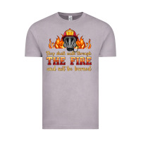 Vintage Zinc the fire with firefighter air mask Vintage Tee - HRA Design Shop