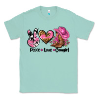 Seafoam peace love  cowgirl Classic Tee - AdoDesignShop