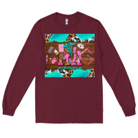 Burgundy ma medical assistant and elements Long Sleeve Tee - AdoDesignShop