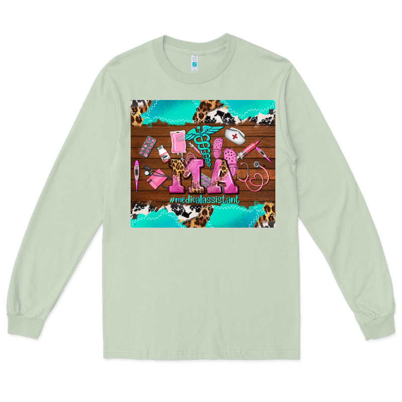 Ma Medical Assistant And Elements Long Sleeve Tee by AdoDesignShop | Teevron