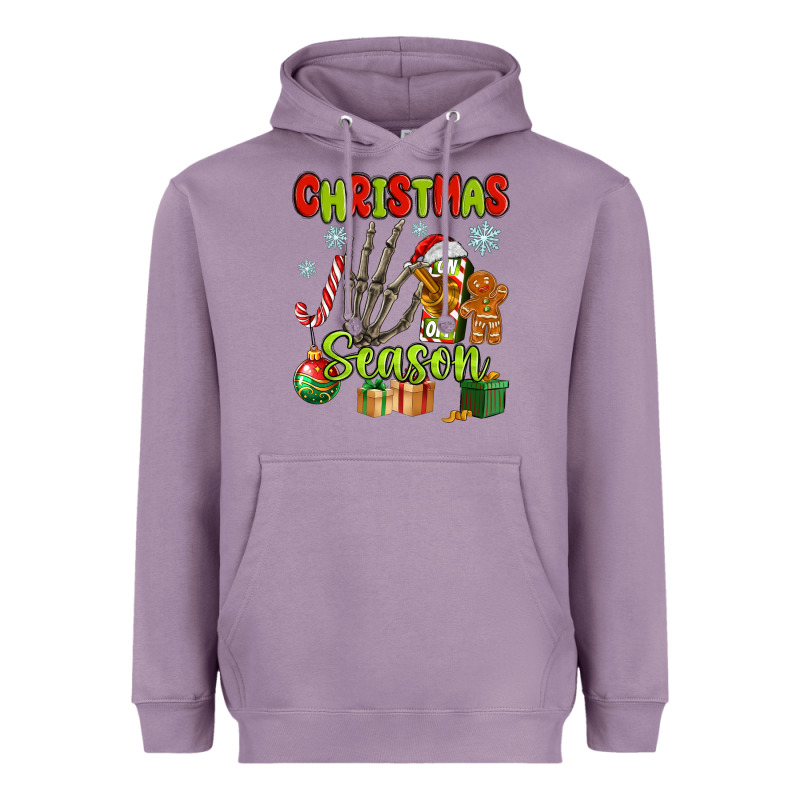 Christmas Season Heavyweight Hoodie by MaliasSmallBusiness | Teevron