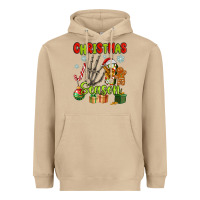 Mushroom christmas season Heavyweight Hoodie - MaliasSmallBusiness