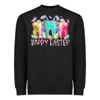 Black happy easter tooth Heavyweight Sweatshirt - RacoonDesign