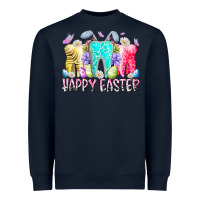 Navy happy easter tooth Heavyweight Sweatshirt - RacoonDesign