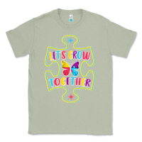 Matcha Let s Grow Together Classic Tee - CowhideDigitalArt
