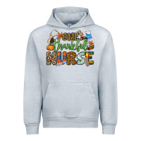 Heather Grey One thankful Nurse Urban Hoodie - NancyCooperArtShop