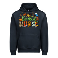 Navy One thankful Nurse Urban Hoodie - NancyCooperArtShop