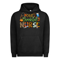 Pigment Black One thankful Nurse Urban Hoodie - NancyCooperArtShop