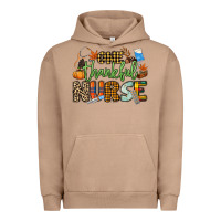 Pigment Burro One thankful Nurse Urban Hoodie - NancyCooperArtShop