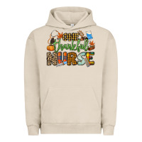 Pigment French Oak One thankful Nurse Urban Hoodie - NancyCooperArtShop