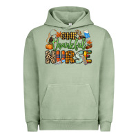 Pigment Oil Green One thankful Nurse Urban Hoodie - NancyCooperArtShop