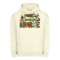 Pigment Pistachio One thankful Nurse Urban Hoodie - NancyCooperArtShop