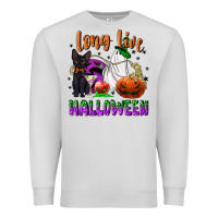 Dove Grey long live halloween Premium Sweatshirt - NancyCooperArtShop